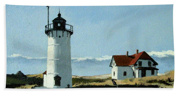 Race Point Lighthouse Provincetown Cape Cod Massachusetts - Bath Towel