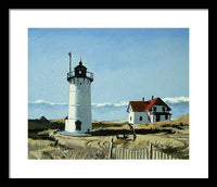 Race Point Lighthouse Provincetown Cape Cod Massachusetts - Framed Print