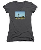 Race Point Lighthouse Provincetown Cape Cod Massachusetts - Women's V-Neck