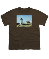 Race Point Lighthouse Provincetown Cape Cod Massachusetts - Youth T-Shirt