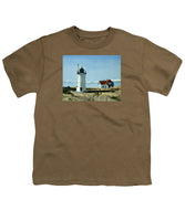 Race Point Lighthouse Provincetown Cape Cod Massachusetts - Youth T-Shirt