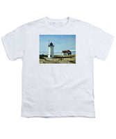Race Point Lighthouse Provincetown Cape Cod Massachusetts - Youth T-Shirt
