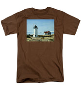 Race Point Lighthouse Provincetown Cape Cod Massachusetts - Men's T-Shirt  (Regular Fit)