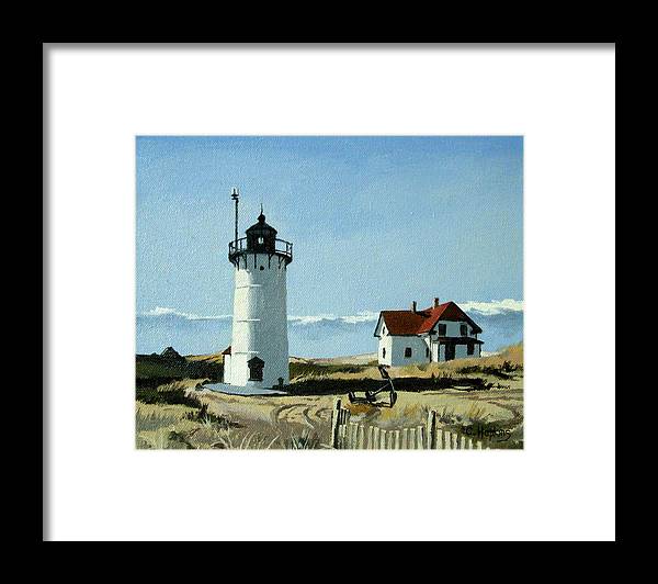 Race Point Lighthouse Provincetown Cape Cod Massachusetts - Framed Print
