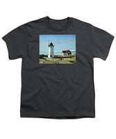 Race Point Lighthouse Provincetown Cape Cod Massachusetts - Youth T-Shirt