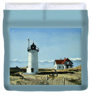 Race Point Lighthouse Provincetown Cape Cod Massachusetts - Duvet Cover