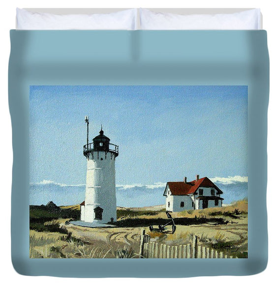 Race Point Lighthouse Provincetown Cape Cod Massachusetts - Duvet Cover