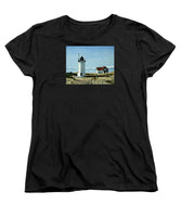 Race Point Lighthouse Provincetown Cape Cod Massachusetts - Women's T-Shirt (Standard Fit)