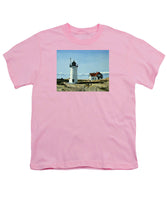 Race Point Lighthouse Provincetown Cape Cod Massachusetts - Youth T-Shirt
