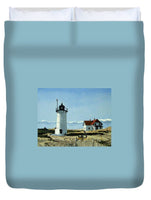 Race Point Lighthouse Provincetown Cape Cod Massachusetts - Duvet Cover