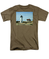 Race Point Lighthouse Provincetown Cape Cod Massachusetts - Men's T-Shirt  (Regular Fit)