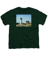 Race Point Lighthouse Provincetown Cape Cod Massachusetts - Youth T-Shirt