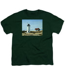Race Point Lighthouse Provincetown Cape Cod Massachusetts - Youth T-Shirt