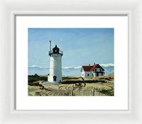 Race Point Lighthouse Provincetown Cape Cod Massachusetts - Framed Print