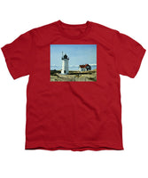 Race Point Lighthouse Provincetown Cape Cod Massachusetts - Youth T-Shirt