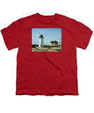 Race Point Lighthouse Provincetown Cape Cod Massachusetts - Youth T-Shirt