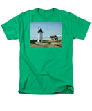 Race Point Lighthouse Provincetown Cape Cod Massachusetts - Men's T-Shirt  (Regular Fit)
