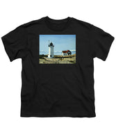 Race Point Lighthouse Provincetown Cape Cod Massachusetts - Youth T-Shirt