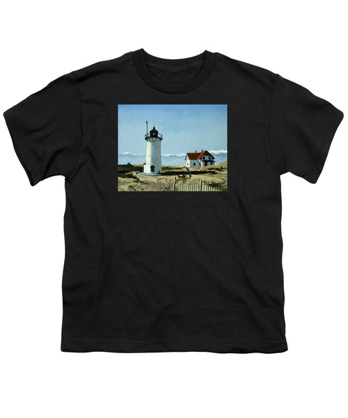 Race Point Lighthouse Provincetown Cape Cod Massachusetts - Youth T-Shirt