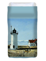 Race Point Lighthouse Provincetown Cape Cod Massachusetts - Duvet Cover