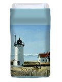 Race Point Lighthouse Provincetown Cape Cod Massachusetts - Duvet Cover