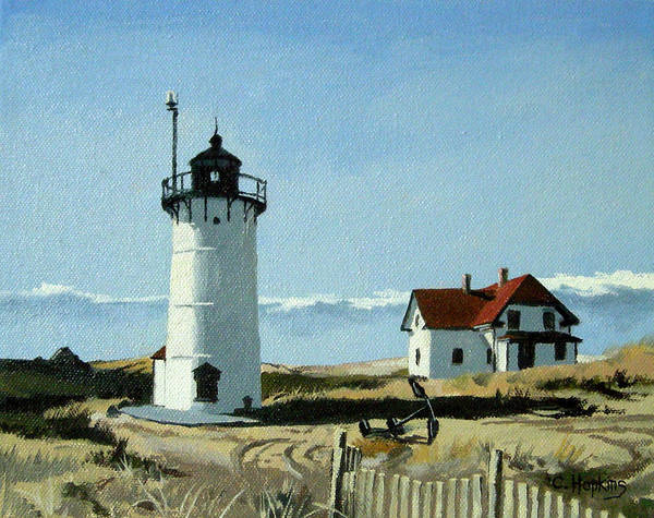 Race Point Lighthouse Provincetown Cape Cod Massachusetts - Art Print