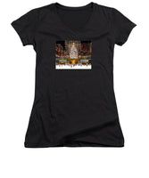 Rockefeller Center - New York City - Women's V-Neck
