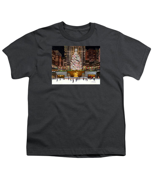Rockefeller Center - New York City - Youth T-Shirt