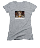 Rockefeller Center - New York City - Women's V-Neck