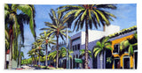 Rodeo Drive - Beverly Hills, California - Bath Towel