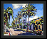 Rodeo Drive - Beverly Hills, California - Framed Print