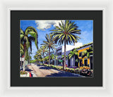 Rodeo Drive - Beverly Hills, California - Framed Print