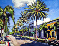 Rodeo Drive - Beverly Hills, California - Art Print