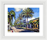 Rodeo Drive - Beverly Hills, California - Framed Print