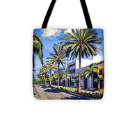 Rodeo Drive - Beverly Hills, California - Tote Bag