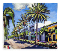 Rodeo Drive - Beverly Hills, California - Blanket