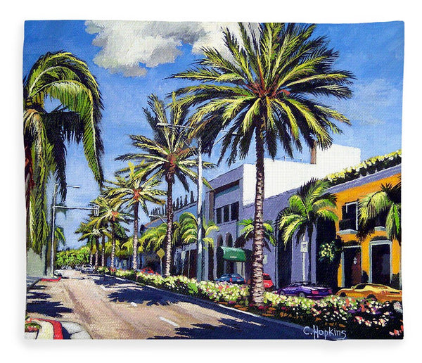 Rodeo Drive - Beverly Hills, California - Blanket