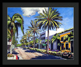 Rodeo Drive - Beverly Hills, California - Framed Print
