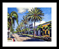 Rodeo Drive - Beverly Hills, California - Framed Print