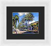 Rodeo Drive - Beverly Hills, California - Framed Print
