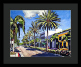 Rodeo Drive - Beverly Hills, California - Framed Print
