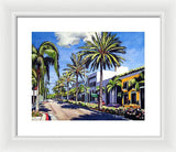 Rodeo Drive - Beverly Hills, California - Framed Print