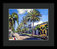 Rodeo Drive - Beverly Hills, California - Framed Print