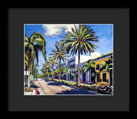 Rodeo Drive - Beverly Hills, California - Framed Print