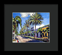 Rodeo Drive - Beverly Hills, California - Framed Print
