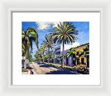 Rodeo Drive - Beverly Hills, California - Framed Print