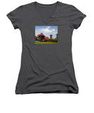 Saint Clements Castle Portland Connecticut - Women's V-Neck