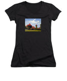 Saint Clements Castle Portland Connecticut - Women's V-Neck