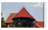 Saint Clements Castle Portland Connecticut - Yoga Mat