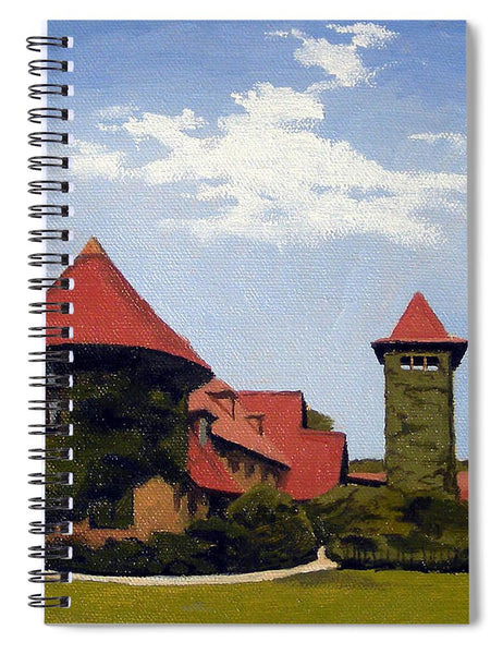 Saint Clements Castle Portland Connecticut - Spiral Notebook